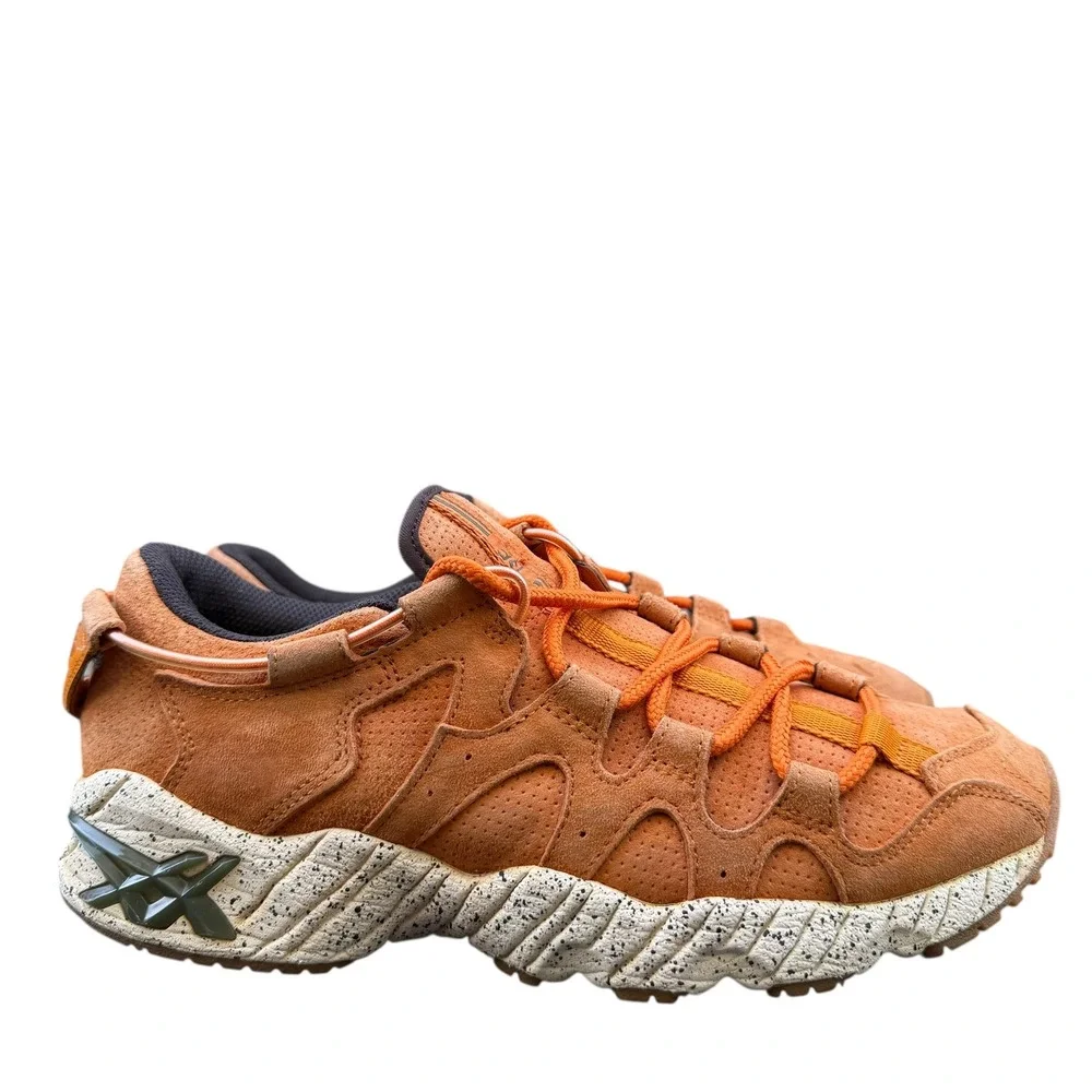 Asics Gel-Mai Kith Ronnie Fieg Militia Orange Suede Men's 8.5 RF Collab Rare - Picture 3 of 12